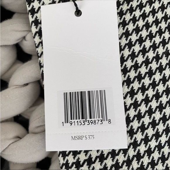 NWT Jason Wu Houndstooth Blazer Wrap Dress. Size XS - Picture 10 of 10